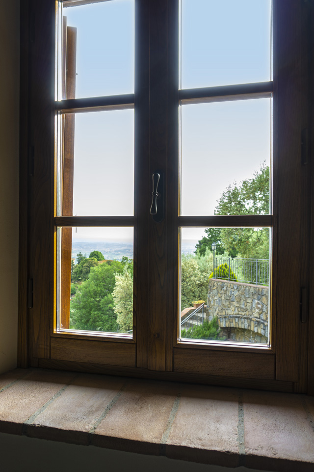 A Casa di Serena Affittacamere Toscana - Vista finestra camera Edera
